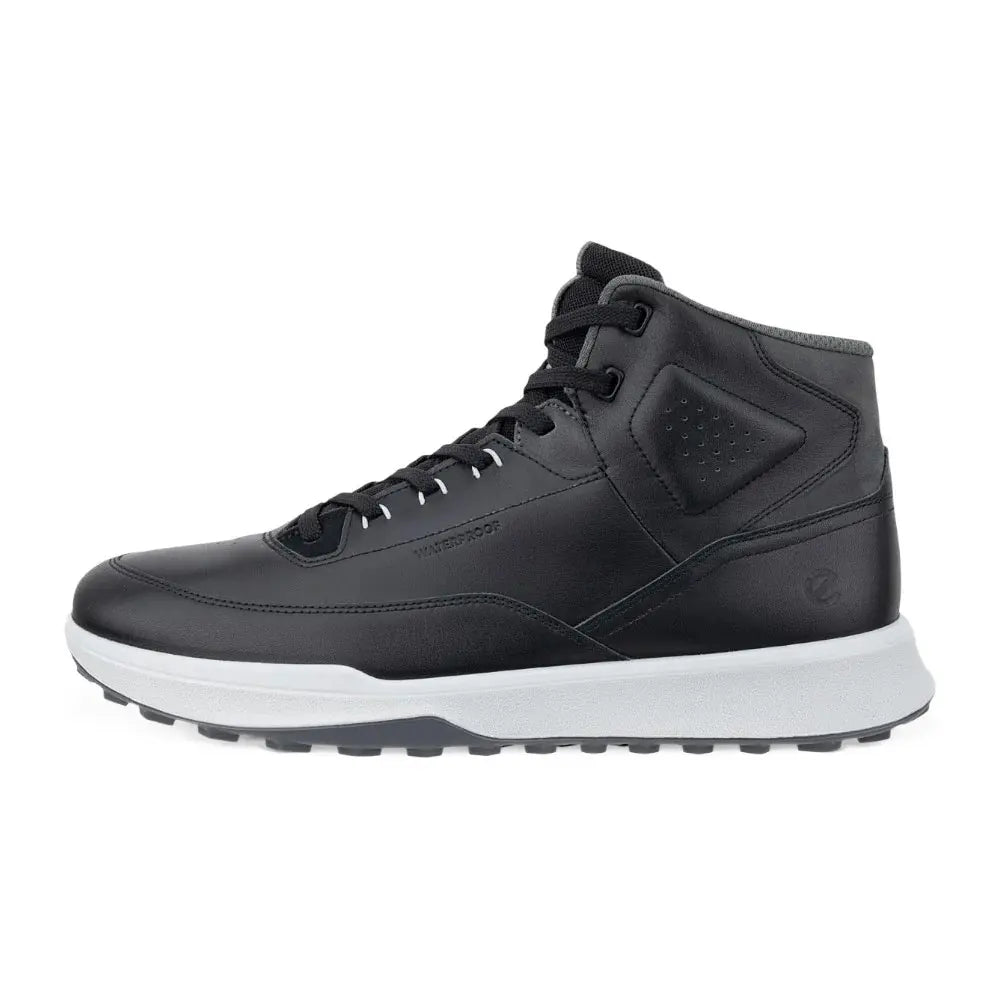 Ecco Chaussures Homme Street Vibe Hi-Top Noir - GolfCenter.fr
