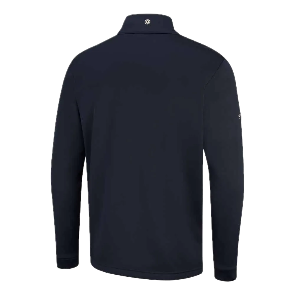 Ping Pull polaire isolé demi-zip Ezra Bleu Marine - GolfCenter.fr