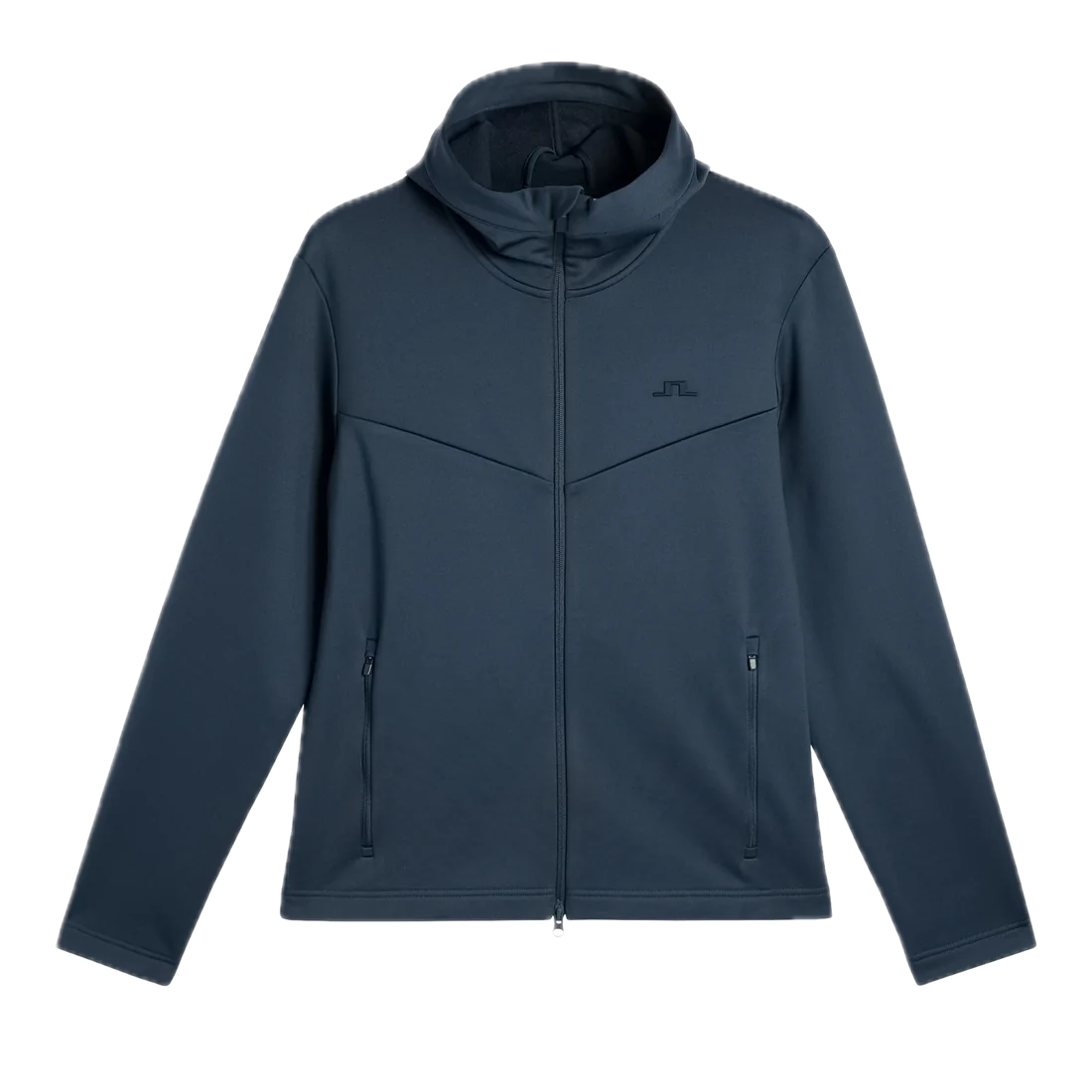 J.Lindeberg Sweat Maclean Zip Hood Bleu Marine - GolfCenter.fr