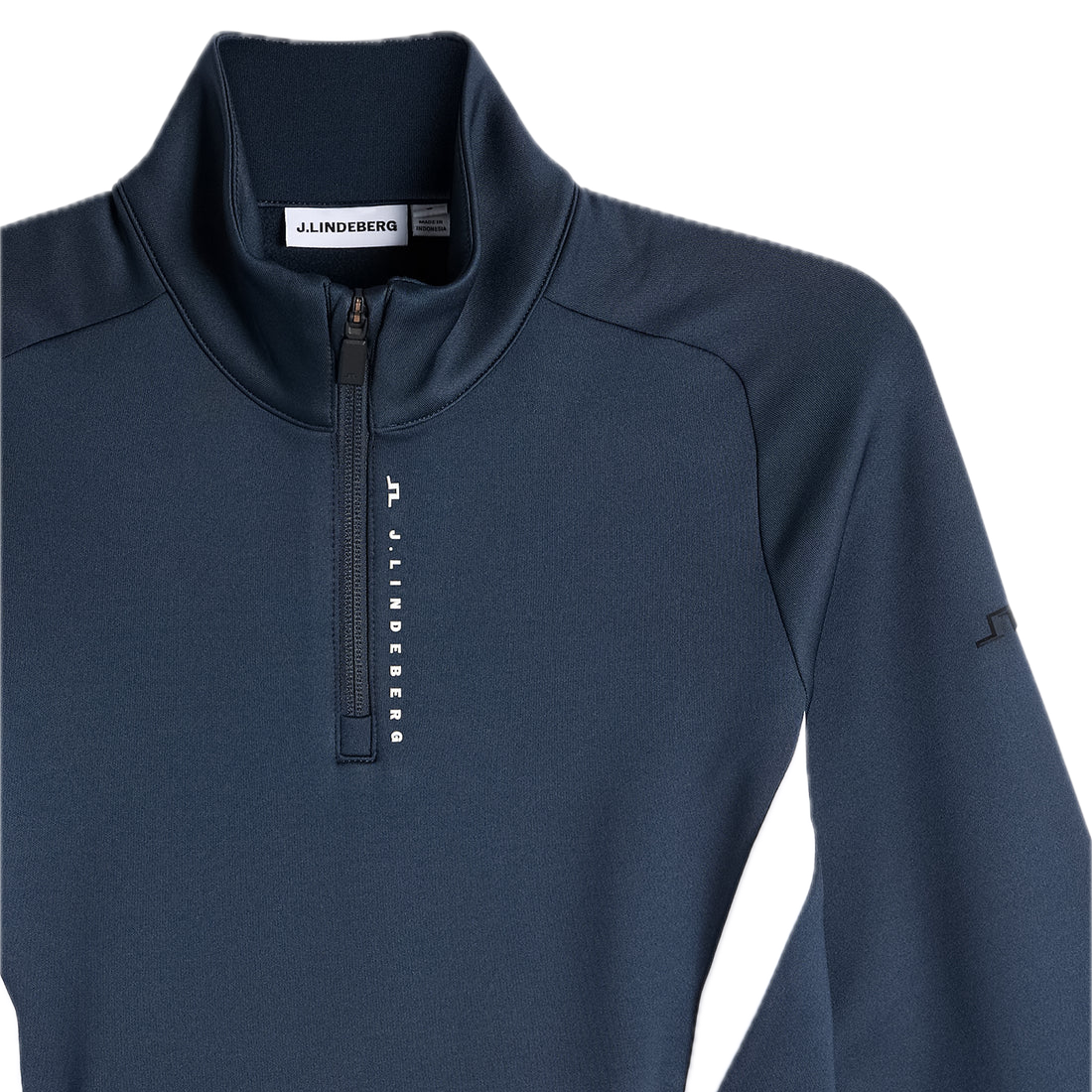 J.Lindeberg Mid-Layer Selena Quarter Zip Bleu Marine - GolfCenter.fr