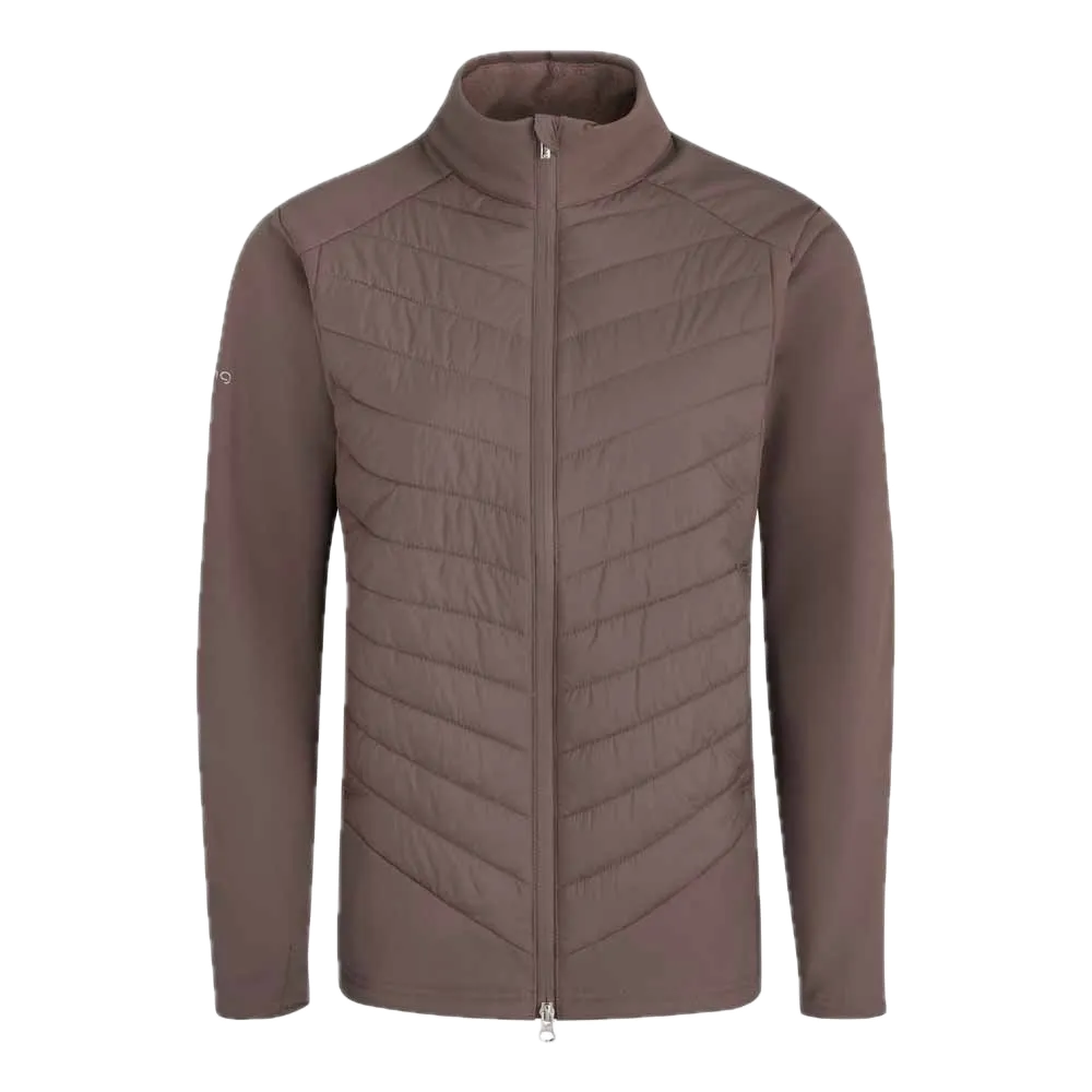 Ping Veste hybride matelassée Ines Femme Café - GolfCenter.fr