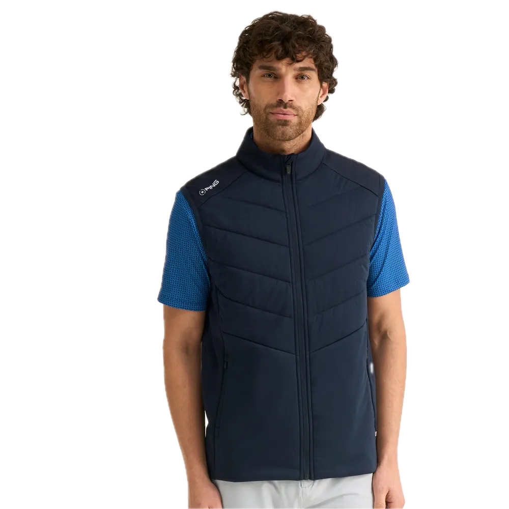 Ping Gilet sans manches hybride Ivan Bleu Marine - GolfCenter.fr