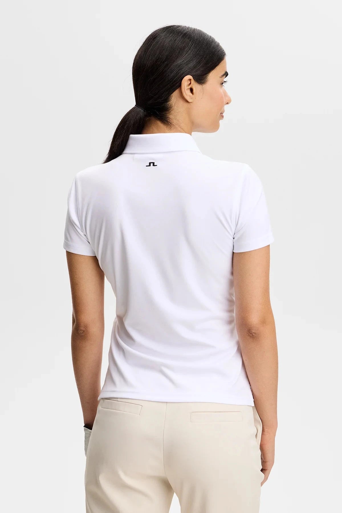 J.Lindeberg Polo Femme Tour Tech JL White