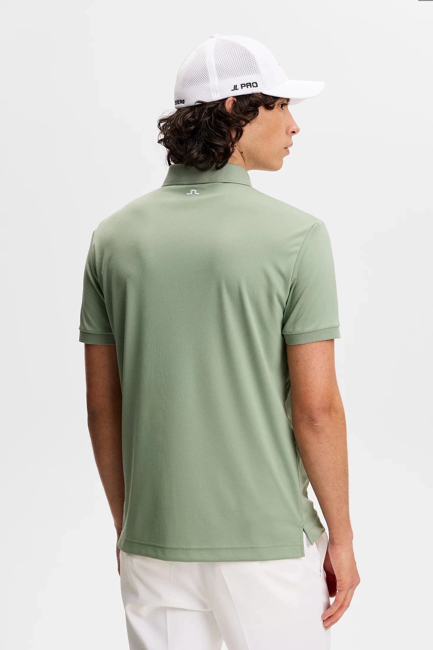 J.Lindeberg Polo Tour Tech Hedge Green