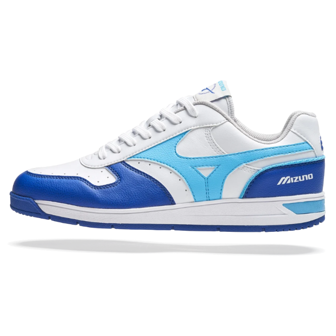 Mizuno Zapatos de golf City Wind GS Alpine Surf the Web/Swim Cap/White