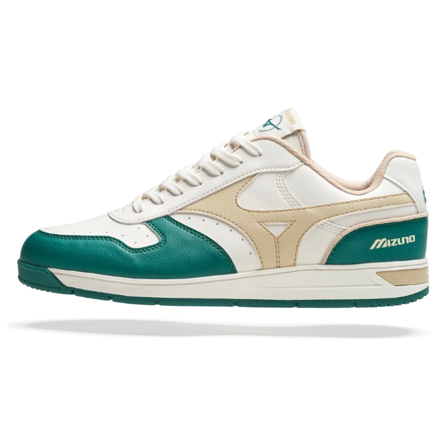 Mizuno Zapatos de golf City Wind GS Alpine Green/Pale Khaki/Snow White