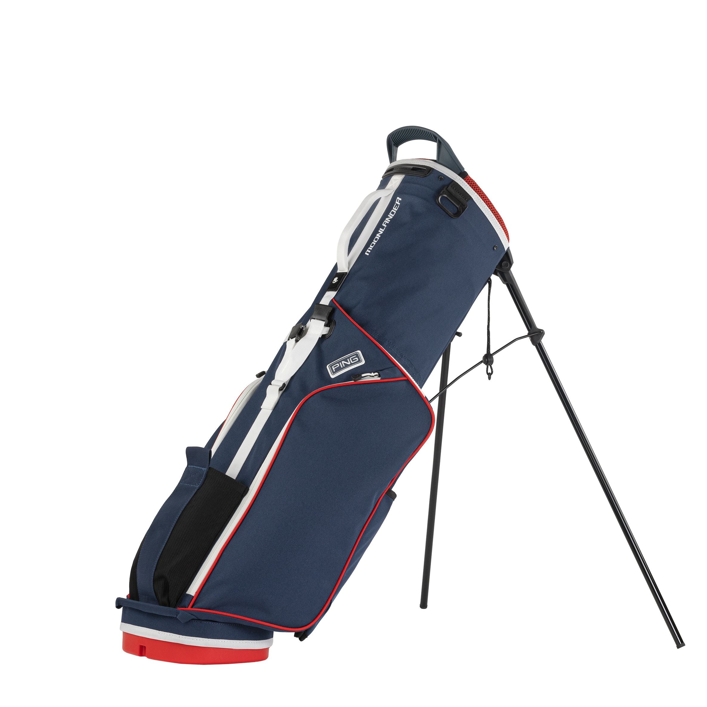 Ping Sac trépied Moonlander Bleu Marine Rouge Blanc