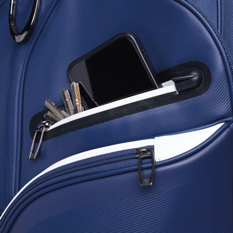 TaylorMade sac de golf Deluxe Bleu marine Blanc - GolfCenter.fr