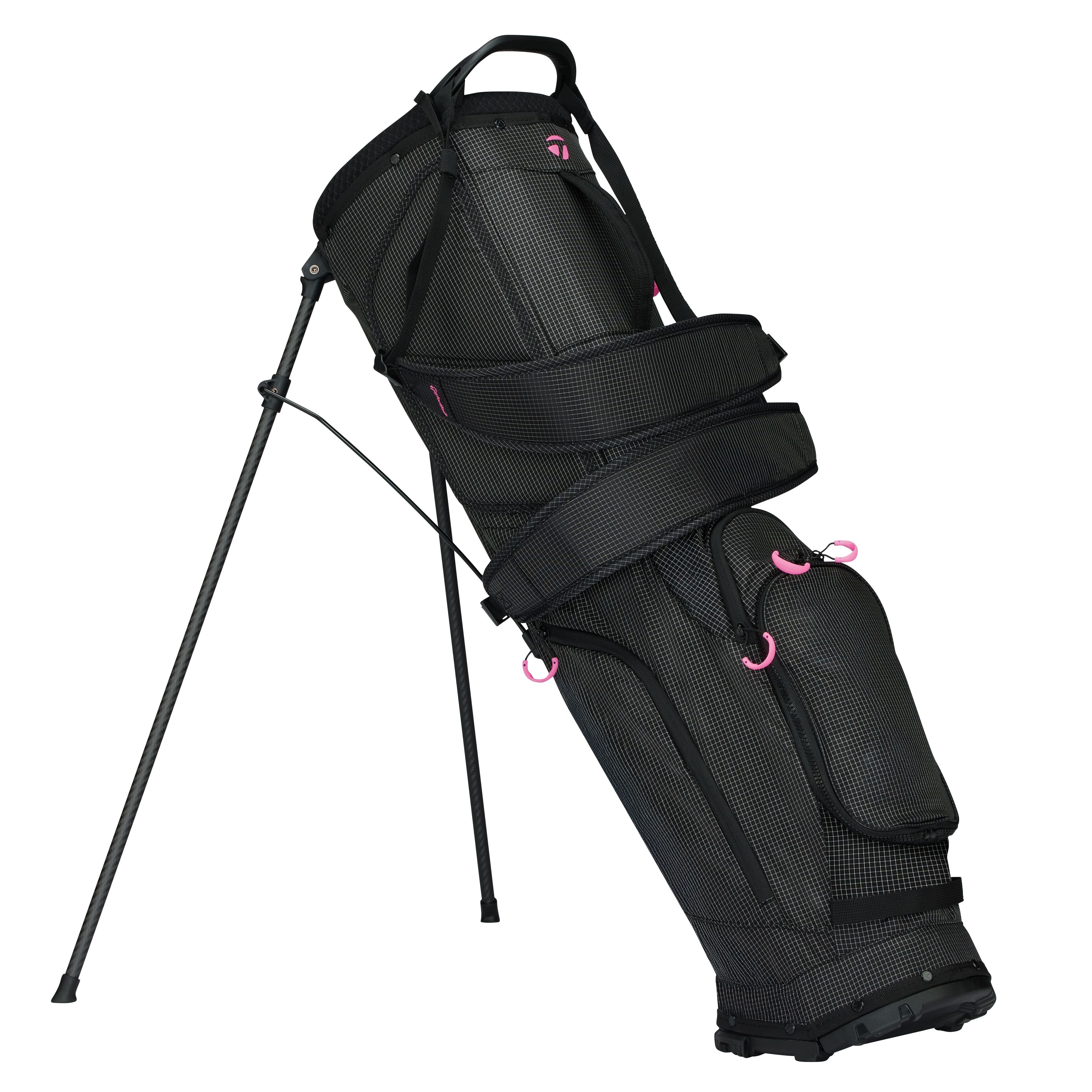 TaylorMade Sac Trépied FlexTech SuperLite Gris/Rose 2026