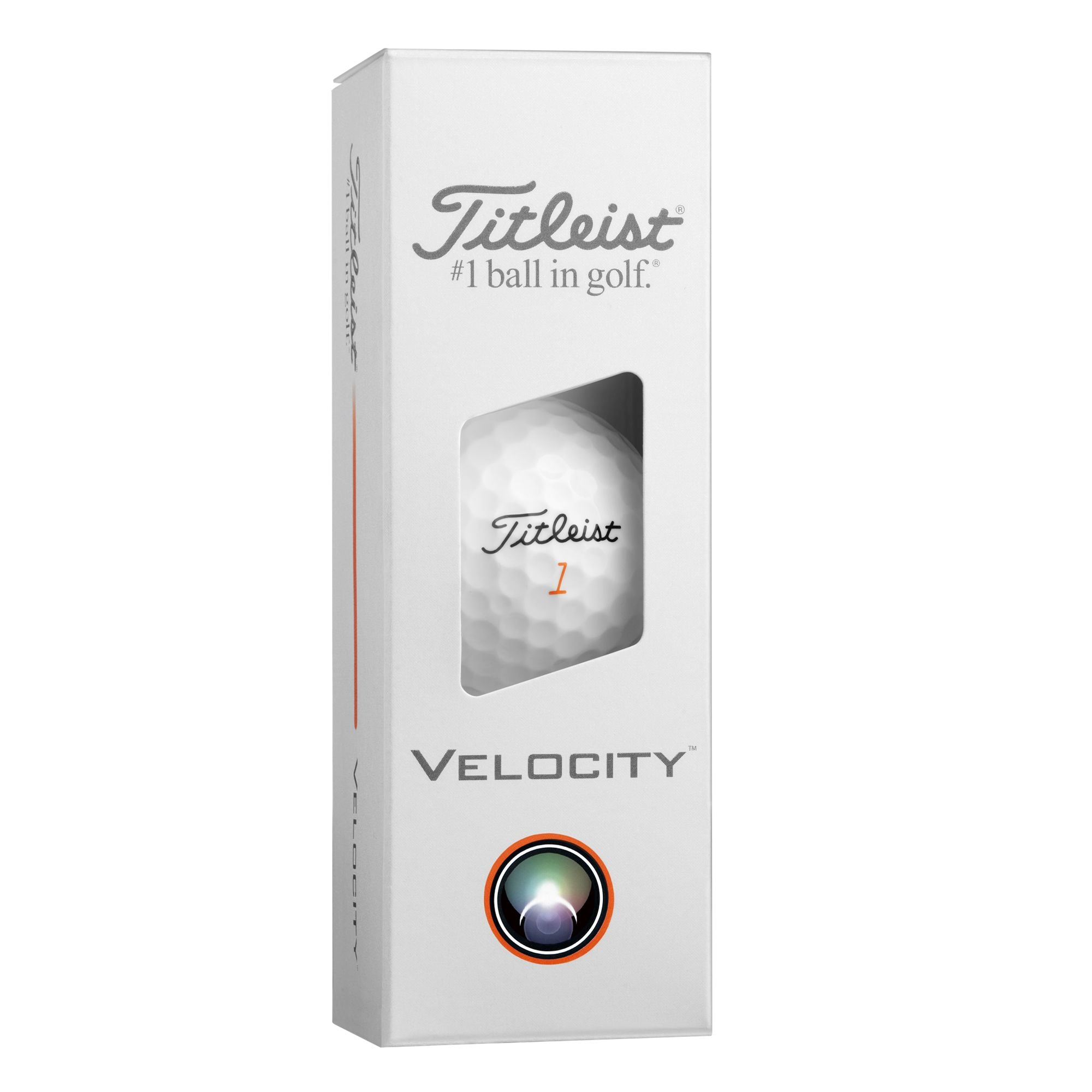 Titleist Balles Velocity Blanche 2026 (boite de 12)