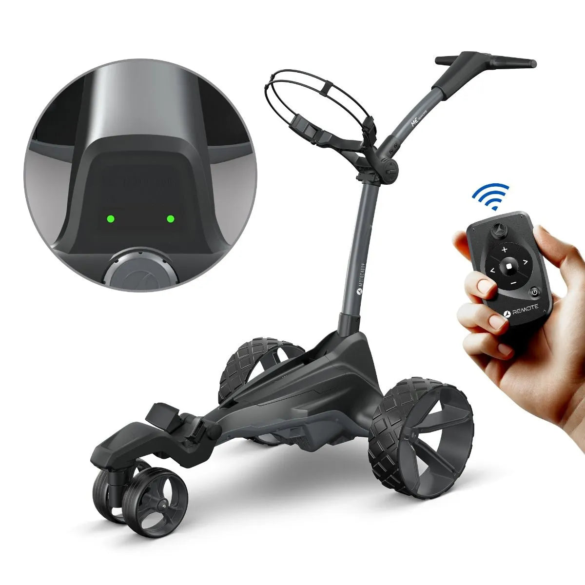 Chariot électrique Motocaddy M-E Remote - GolfCenter.fr