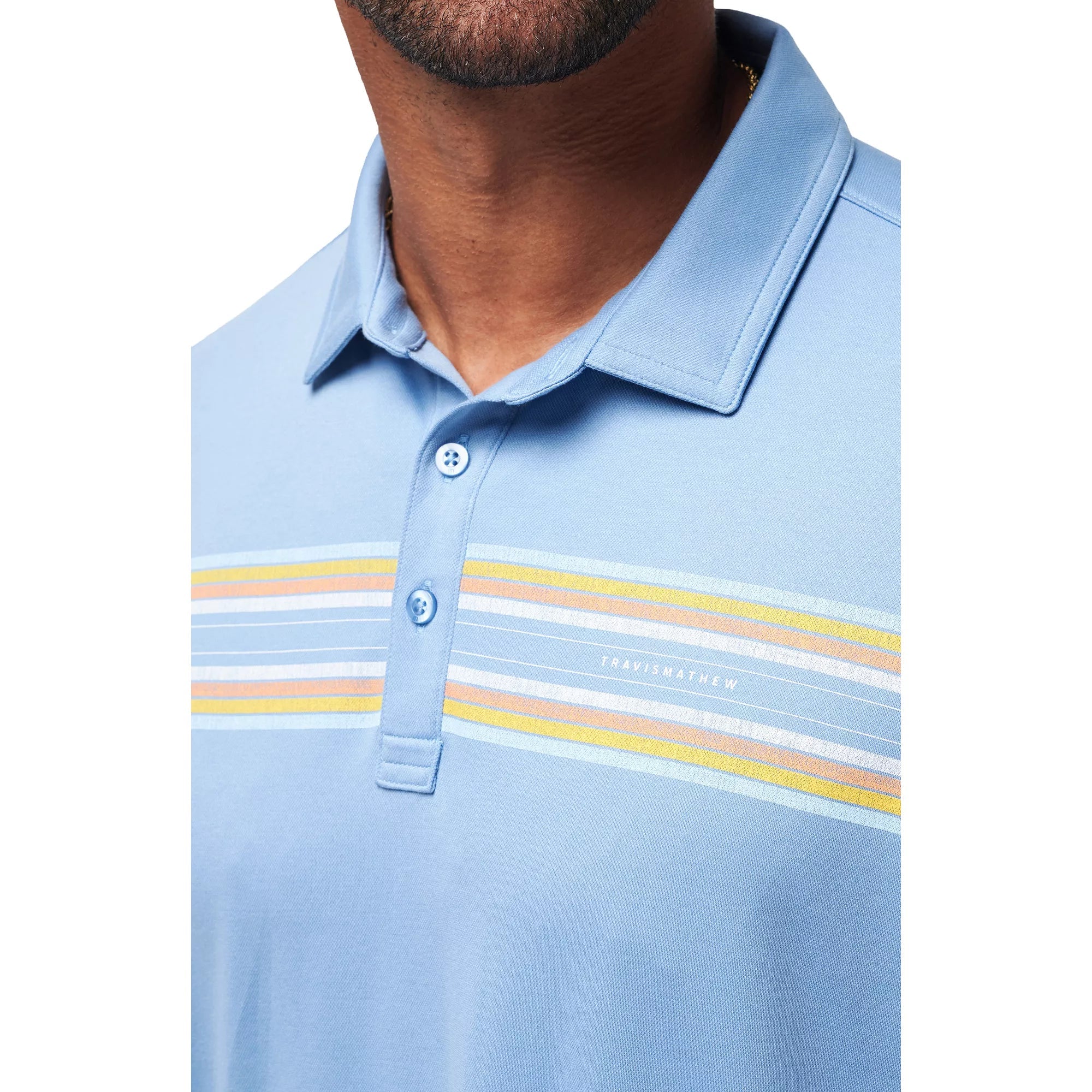 Travis Mathew Polo Coral Beds