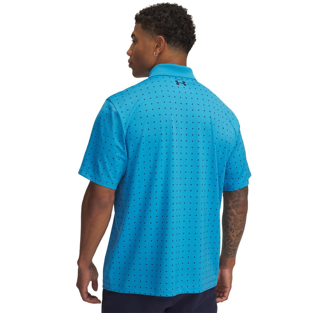 Under Armour Polo de golf UA Matchplay imprimé