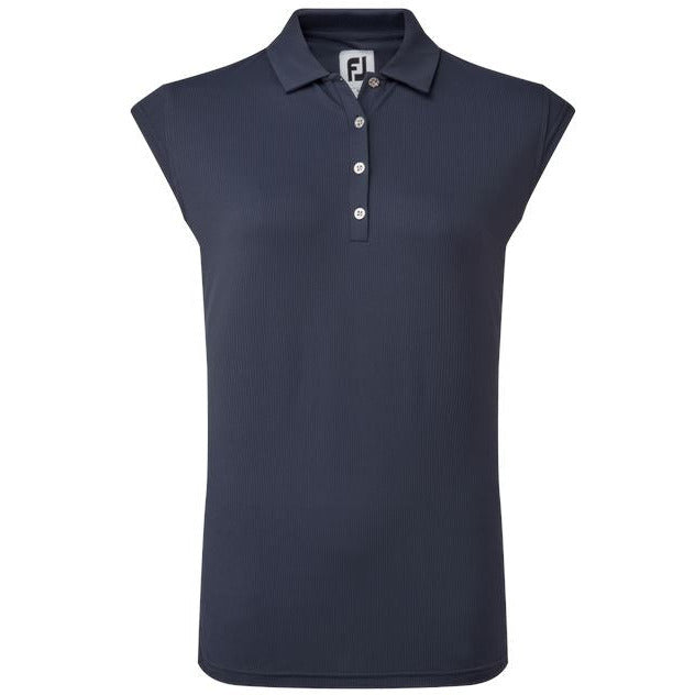 Footjoy polo en tricot avec mini manche navy