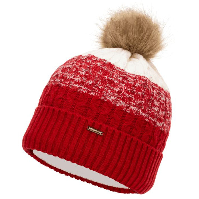 Ping Bonnet Lady rouge Neve bobble